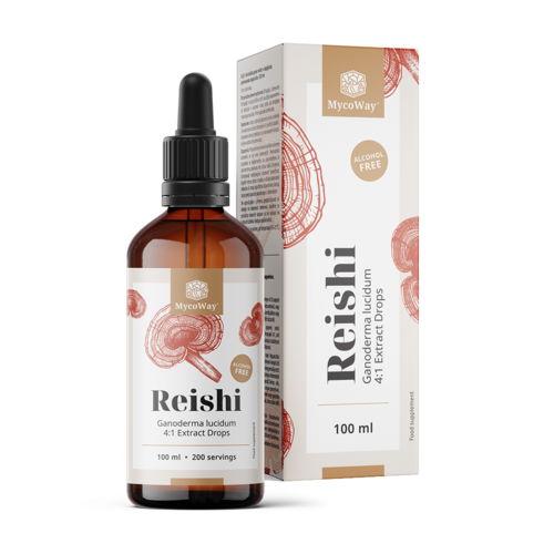 Reishi – izvleček v kapljicah, 100 ml